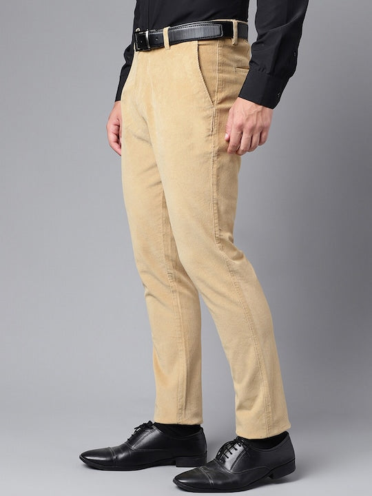 Men Office Tailored Suit Trousers Formal Straight Leg Slim Fit Pants Casual  Thin | eBay